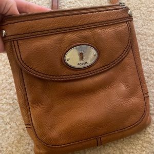 Vintage Fossil Crossbody | Leather Purse